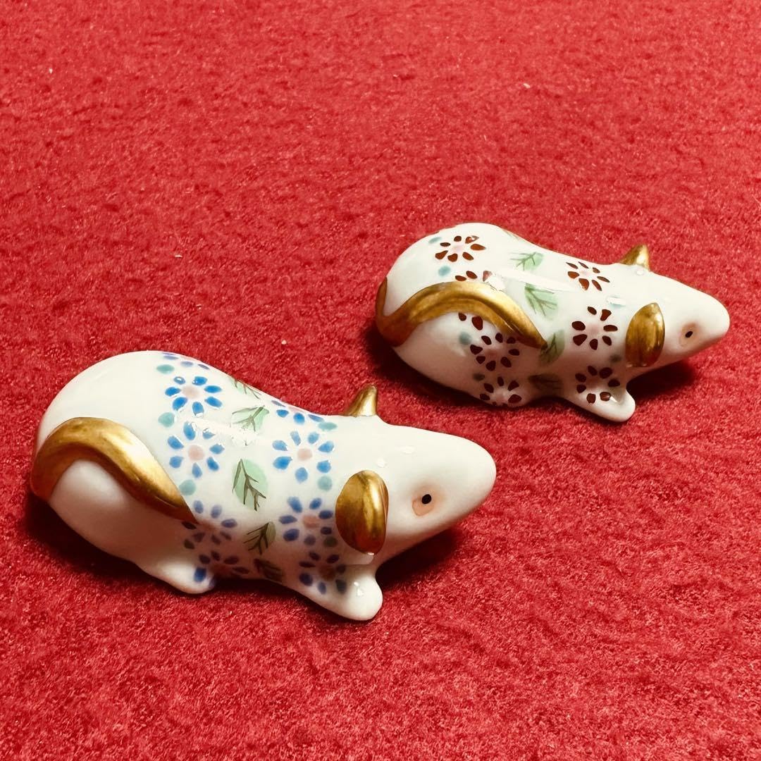 Amazon.co.jp: WAKO ワコー 夫婦箸置きセット 銀座和光 箸置き