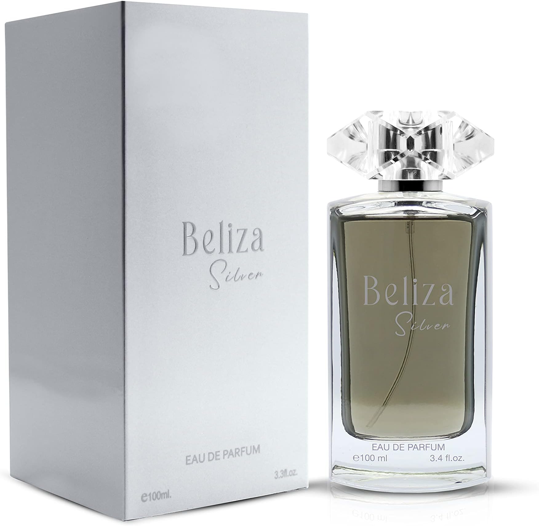 Eau de Parfum Silver Male Perfume 100 ML Strong Aromatic Fragrance for Men Long Lasting Spray for Boys Body Spray Scent for Men Odour Protection