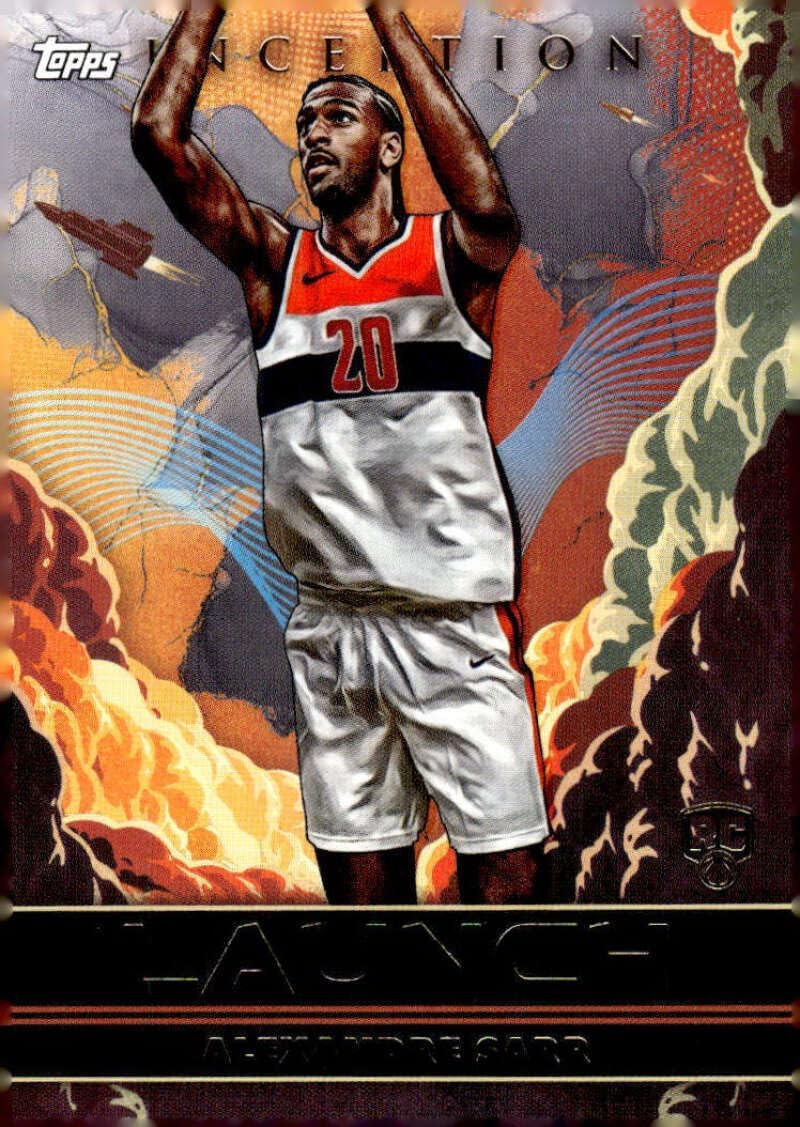 ALEXANDRE SARR RC 2024-25 Topps Inception Launch #LA-AS ROOKIE NM-MT Basketball