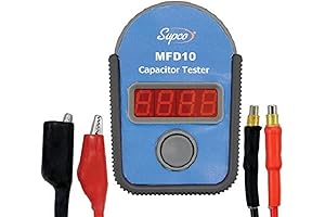 Supco Digital Capacitor Tester with LED Display | Supco MFD10