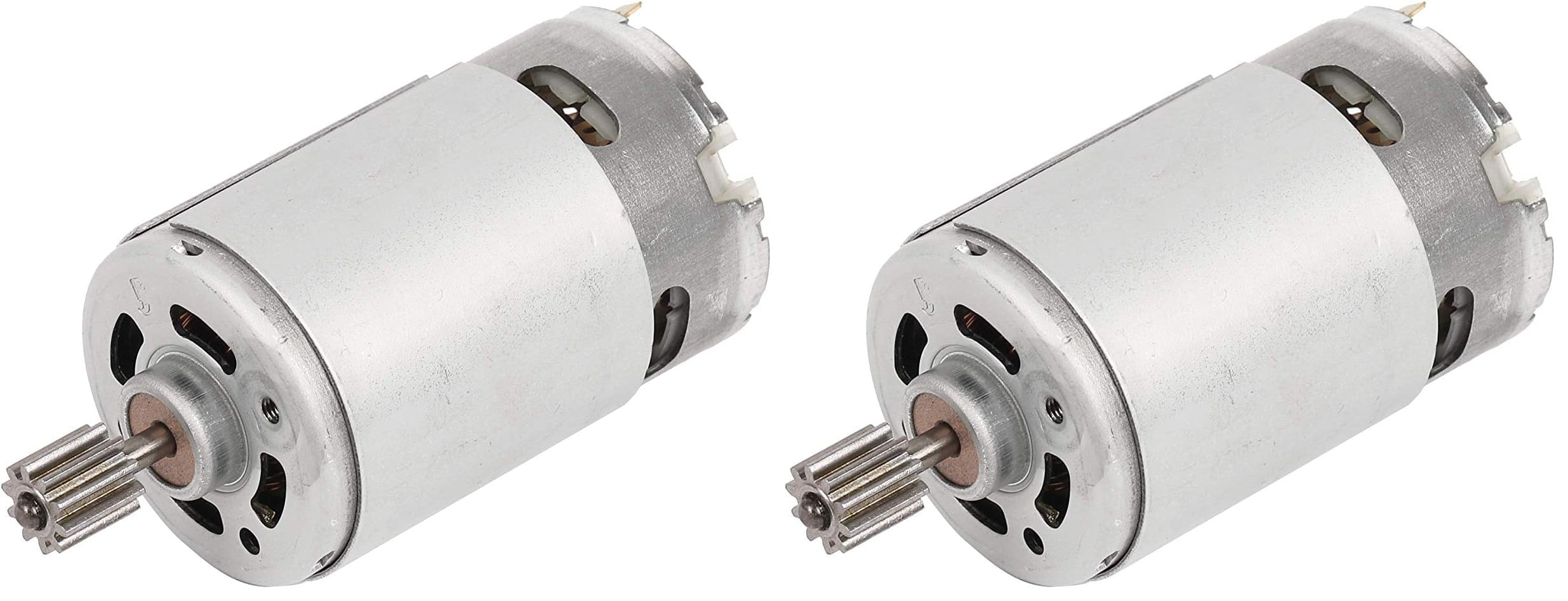 12 Volt Motor for Peg Perego Kids Ride on Car, 12V Replacement Gearbox Motor for Peg-Perego for Ground Force Truck for Dual Force Tractor Power Loader Power Pull (Pack of 2)