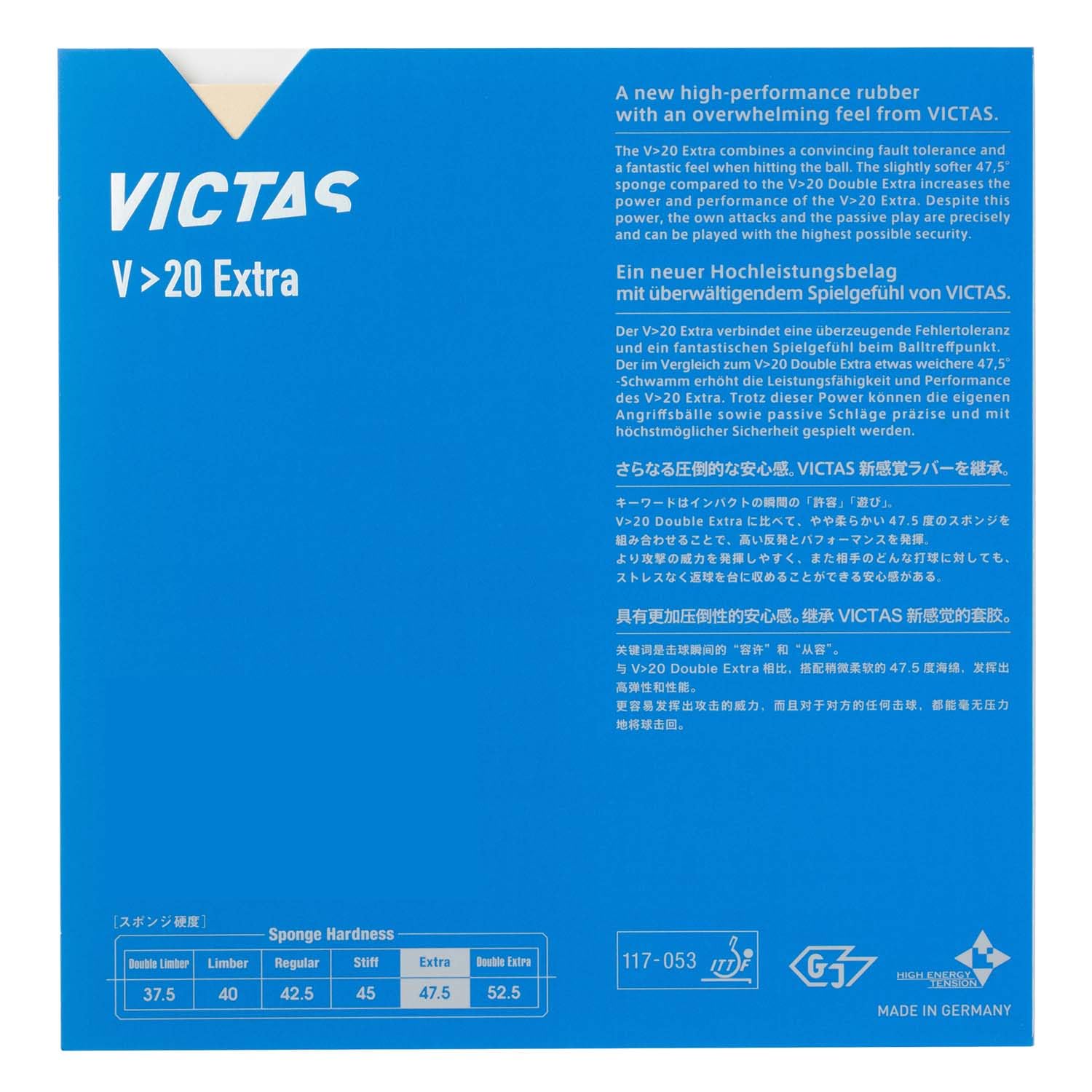 VICTAS V>20 Extra Max N