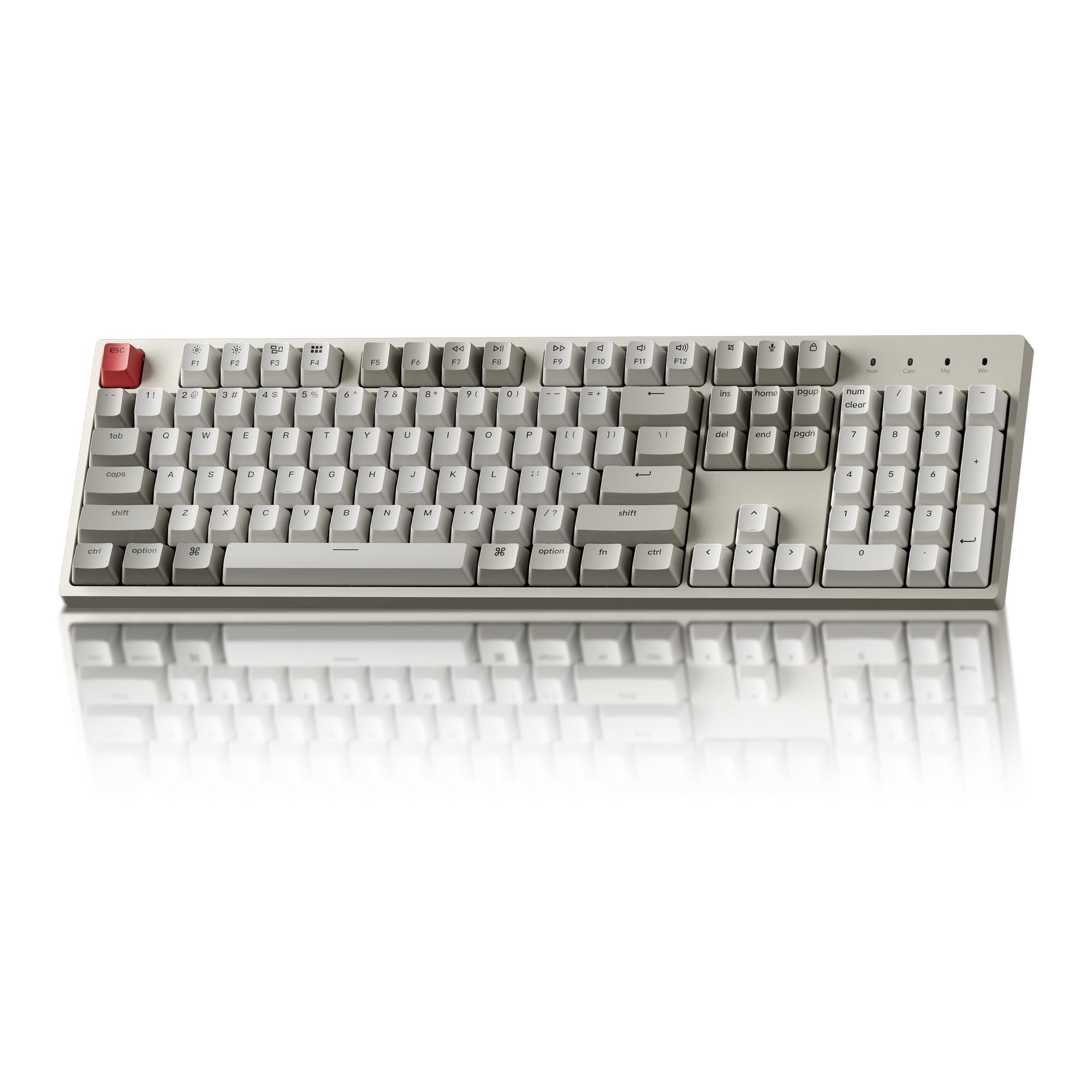 Keychron C2 Full Size Wired Mechanical Keyboard, Brown Switch
