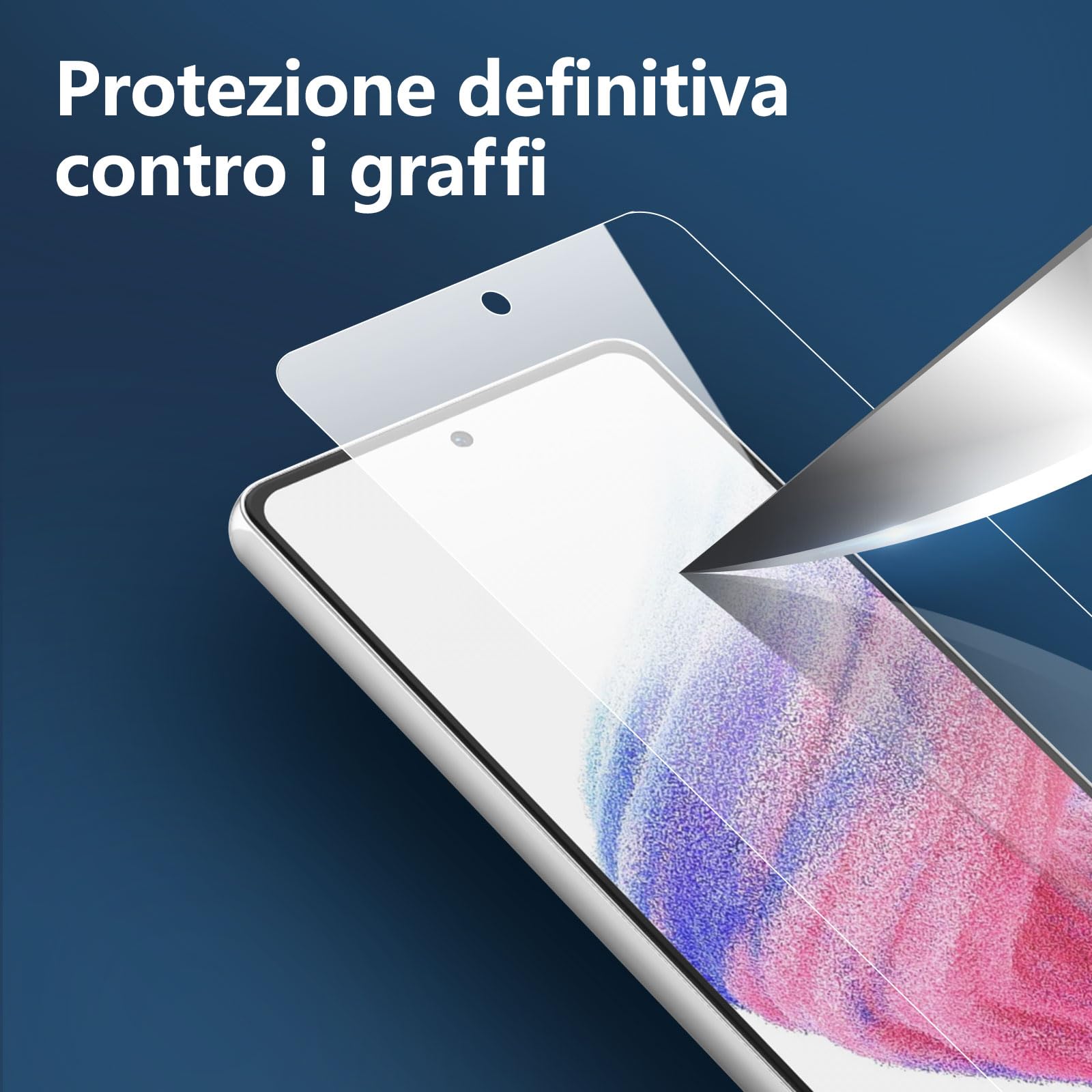 Vetro Temperato Per IPhone 6S Plus/6 Plus – 3 Pezzi – Copertura Totale, 9H, Anti Graffio
