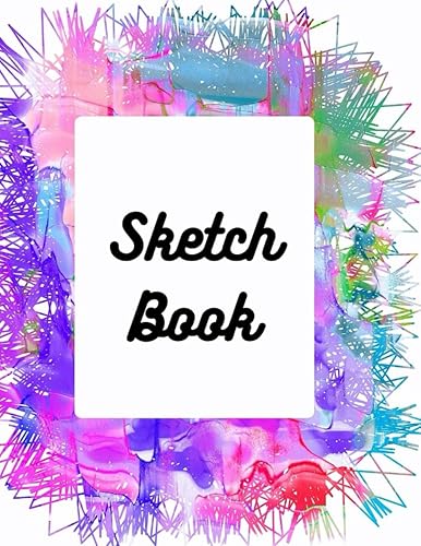 Sketchbook Drawing artist's sketchbook Blank 8.5 x 11-notebook with 100 pages Large unlined soft cover journals, blank paper books for sketches