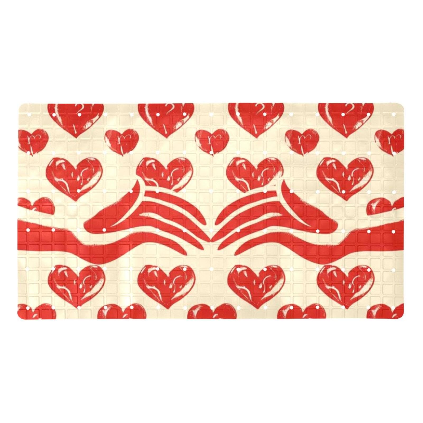 Tapis de bain antidérapant extra long pour éviter les glissades
