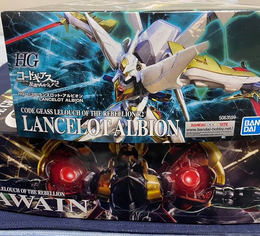 プラモデルhgランスロット hgガウェイン セット