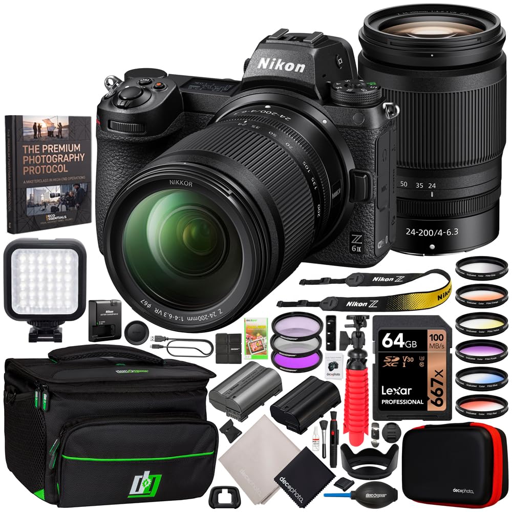 h*i様 Nikon Z6 周辺機器セット Amazon.com : Nikon Z 6II Full-Frame Mirrorless Camera Bundle w
