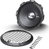 Vista 7 de Rockford Fosgate PPS4-8 Punch Pro Single 8" 4-Ohm Altavoz de rango medio de un solo componente 125 vatios RMS / 250 vatios pico - negro
