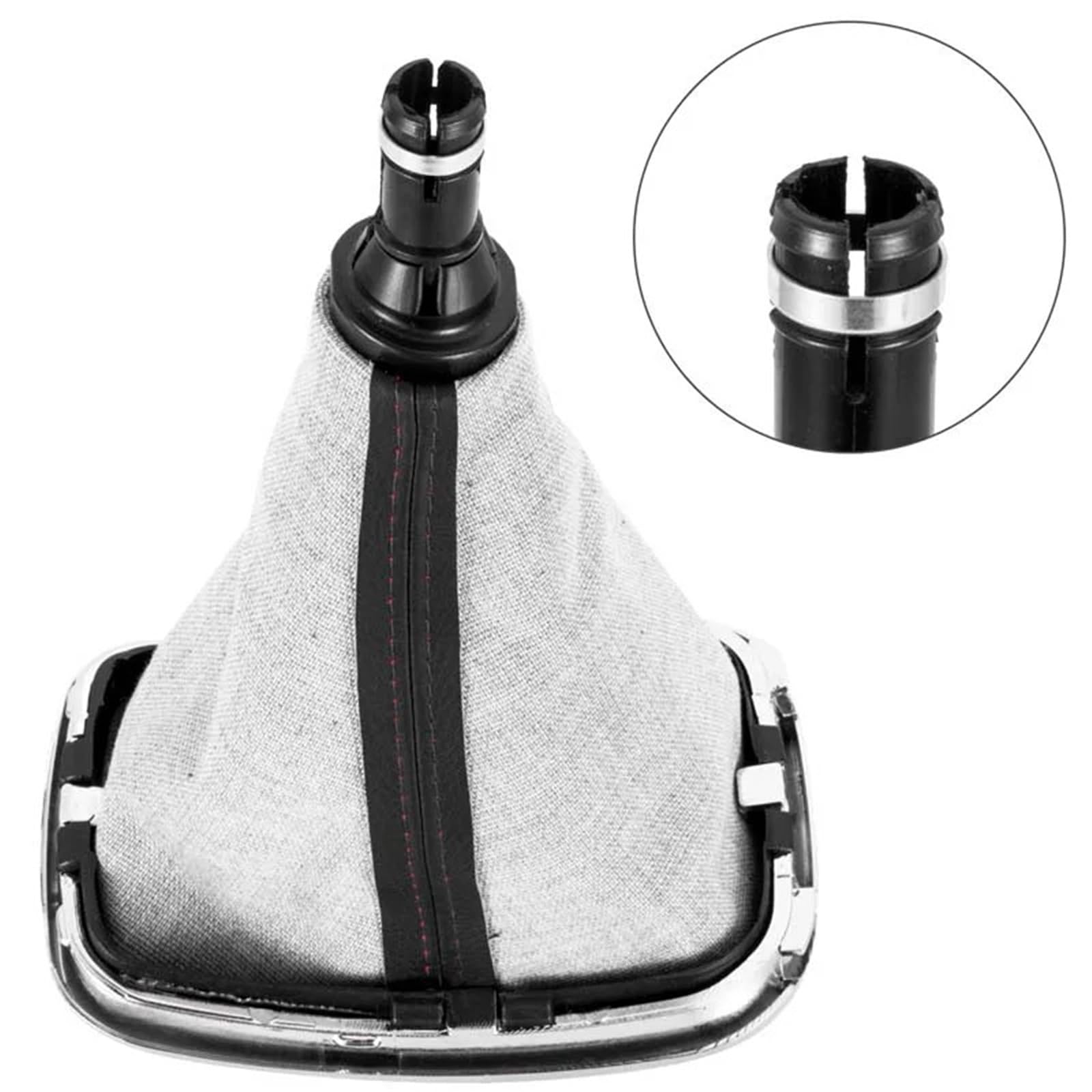 Pomello Del Cambio Auto 5/6 Velocità 12 Mm, Cuffia Leva Cambio Per Golf Bora Jetta GTi MK4, Accessori Interni Pomello Cambio Auto(5 speed)