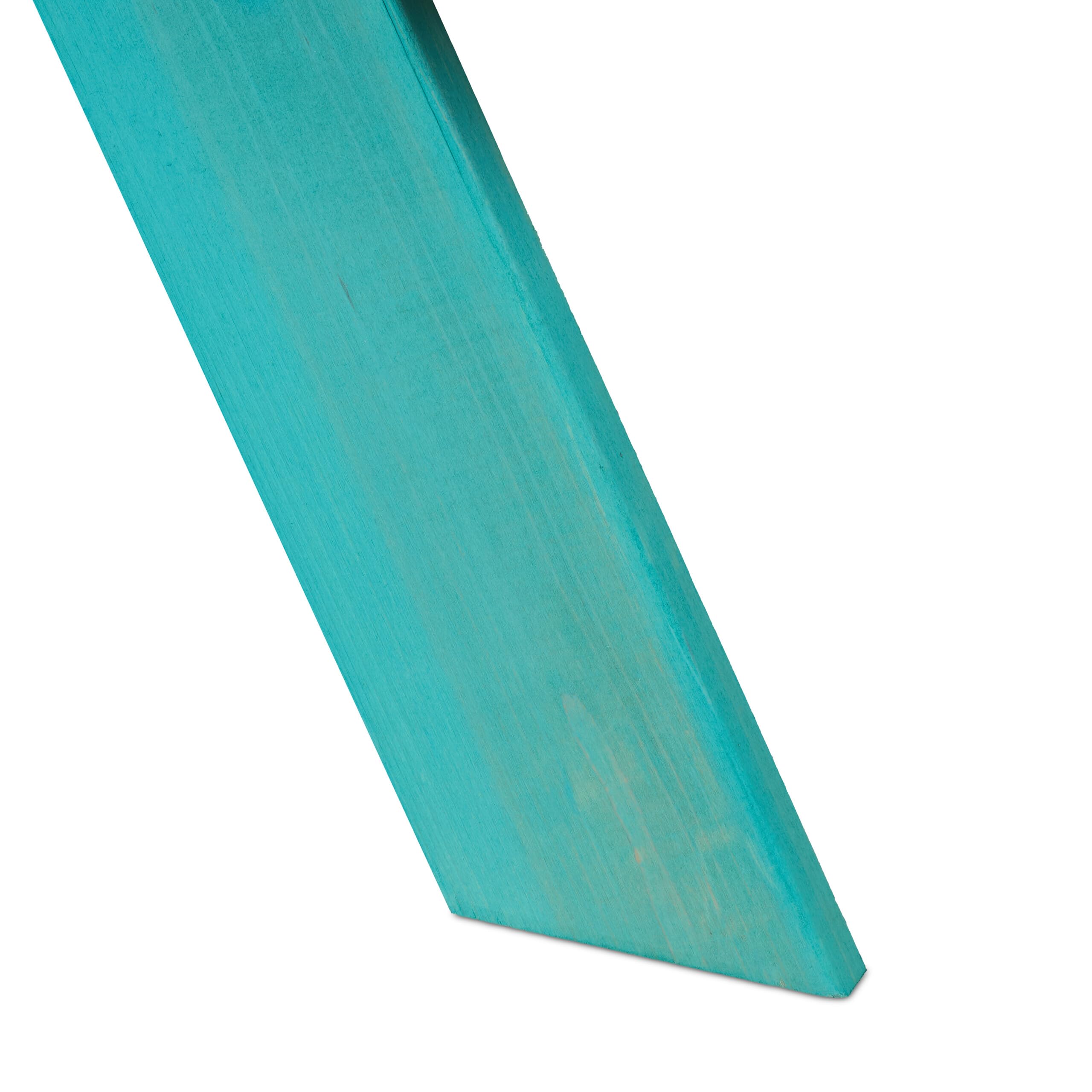 Relaxdays Tavolino da Bambini con Panche da Esterno, Tavolo da Picnic Giardino, 4 Posti, 51x90x78cm, Legno Naturale, Blu