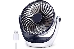 Aluan USB Desktop Fan: Stay Cool Without the Noise