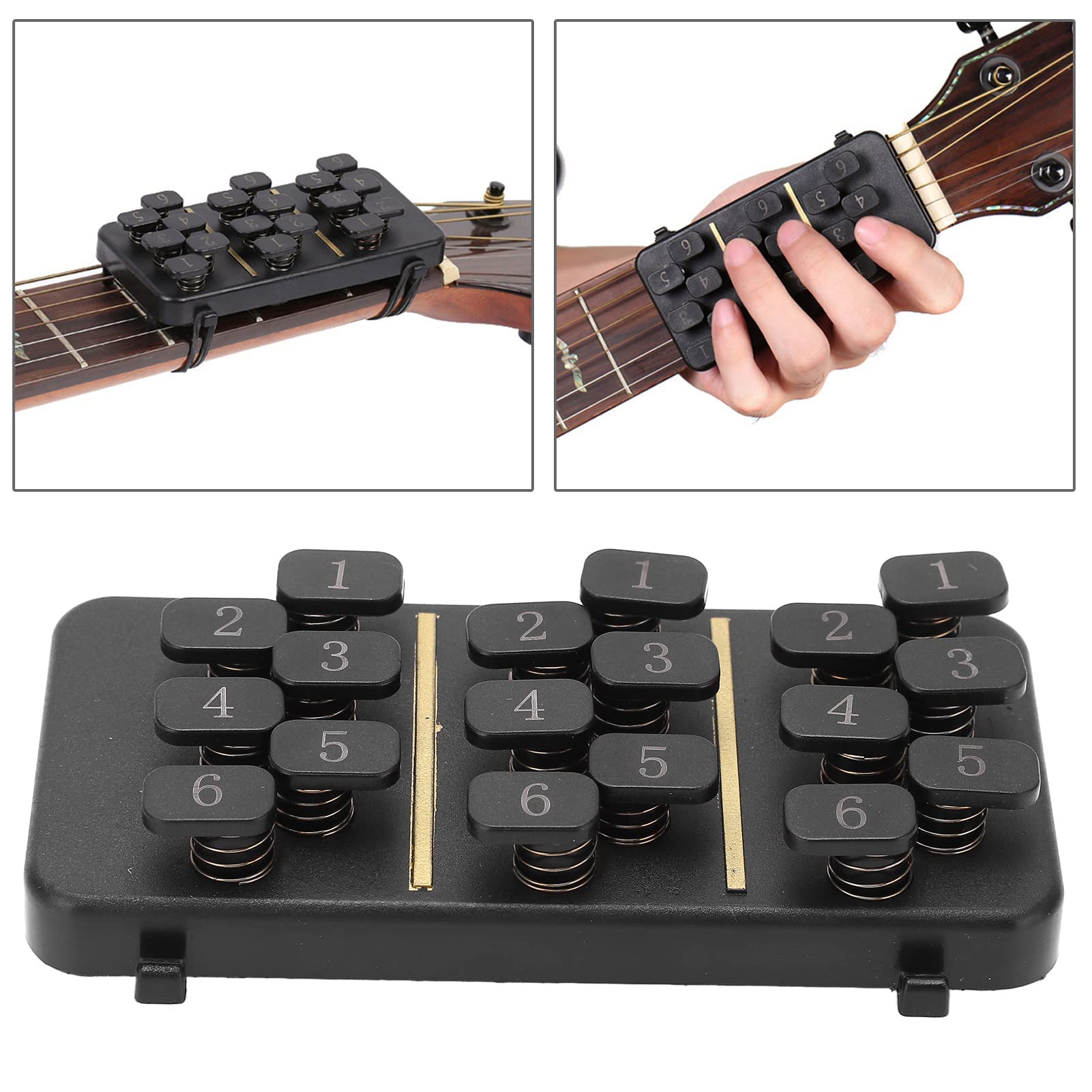 Entraîneur d'Accords de Guitare, Kit d'Apprentissage pour Débutants, Outil de Changement