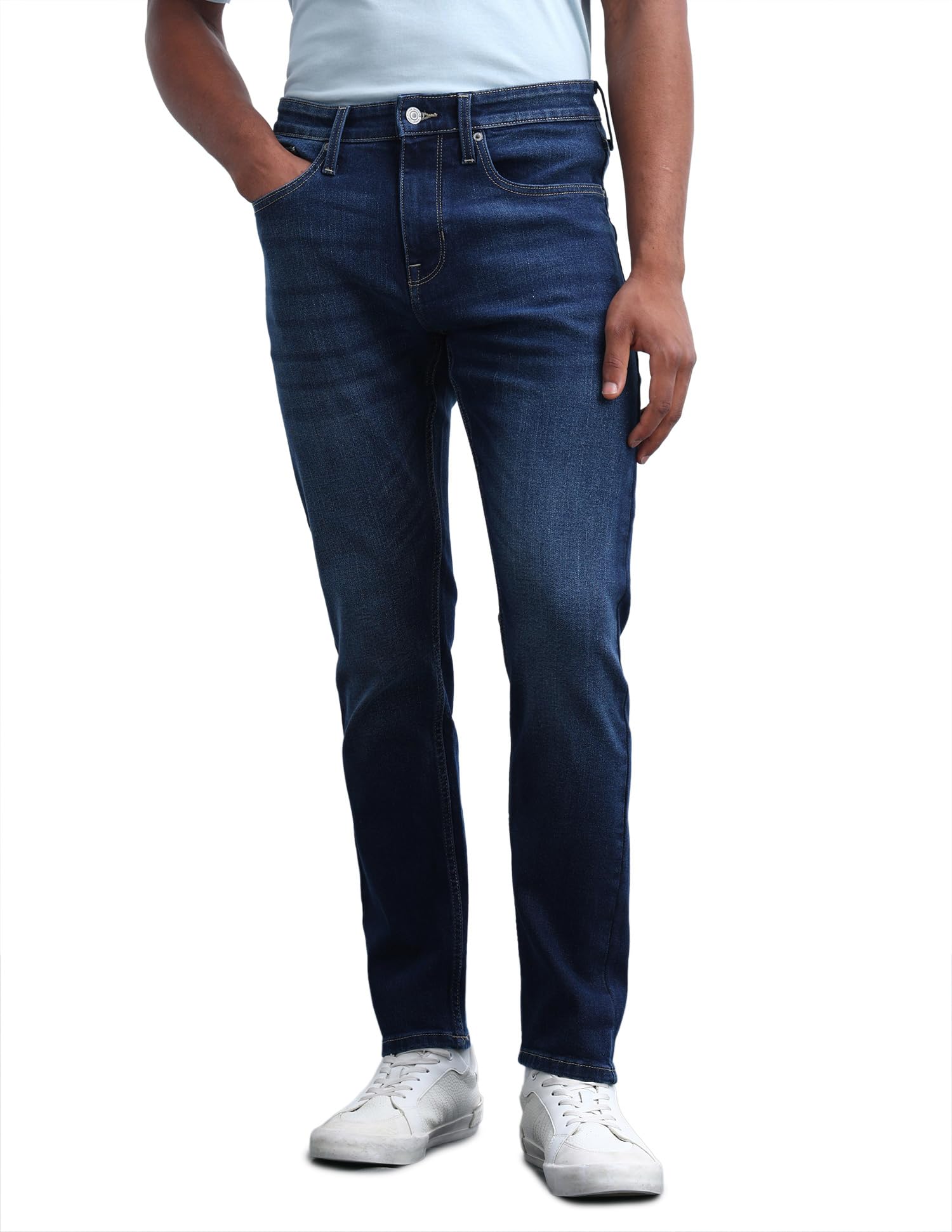 flying machine Men's Slim Tapered Fit Jeans| Solid | Mid Rise | Stretchable | Jeans for Man-picture-45