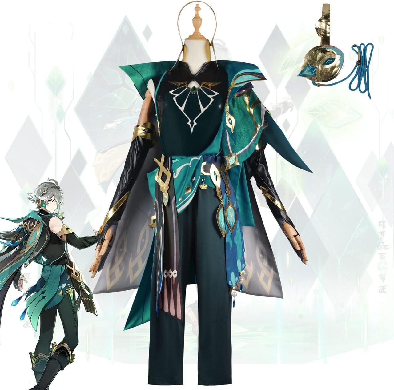 Amazon | [shuimitao] 原神 げんしん スメール アルハイゼン コスプレ