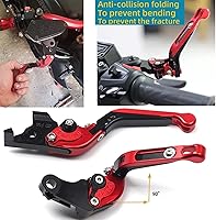 Vista 6 de KKAIRA Palancas de embrague de freno para Benelli Jinpeng 502 TRK502 TRK 502X 2018-2023 motocicleta CNC ajustable extensible palancas de embrague