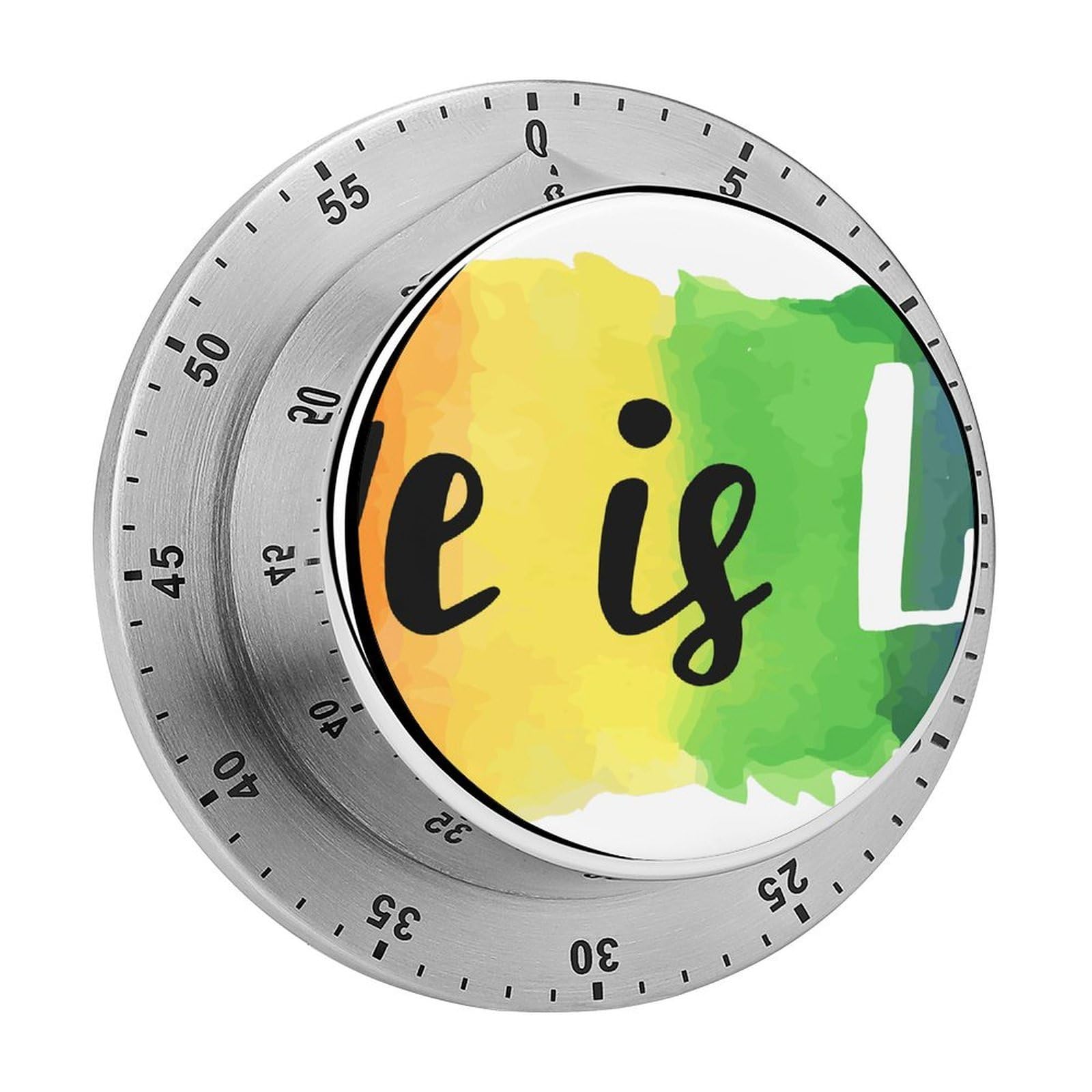 LGBT Gay Proud Love Mechanical Rotary Timer, Used for Daily Timing