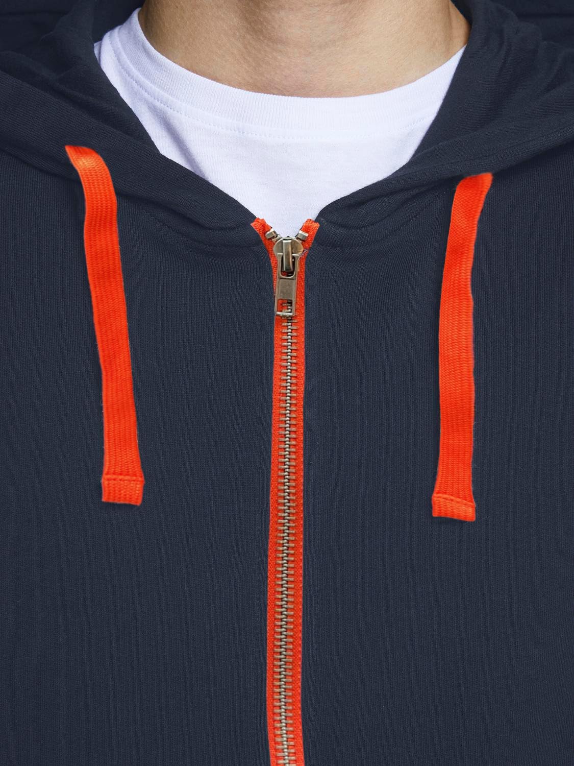 JACK & JONES Herren Jjeholmen Sweat Zip Hood Noos Sweatshirt