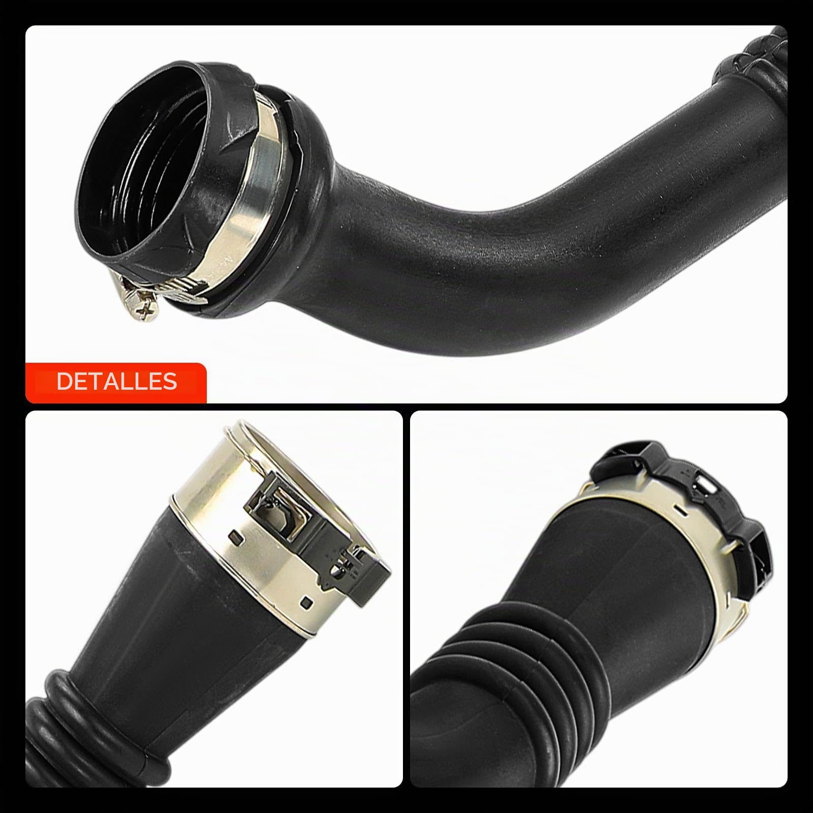 Frankberg Tubo de aspiración de aire para automóviles Diesel Compatible con Grand Scénic III JZ0/1 M.e.g.a.n.e III Coupé DZ0/1 Scénic III JZ0/1 Replace# 8200804000