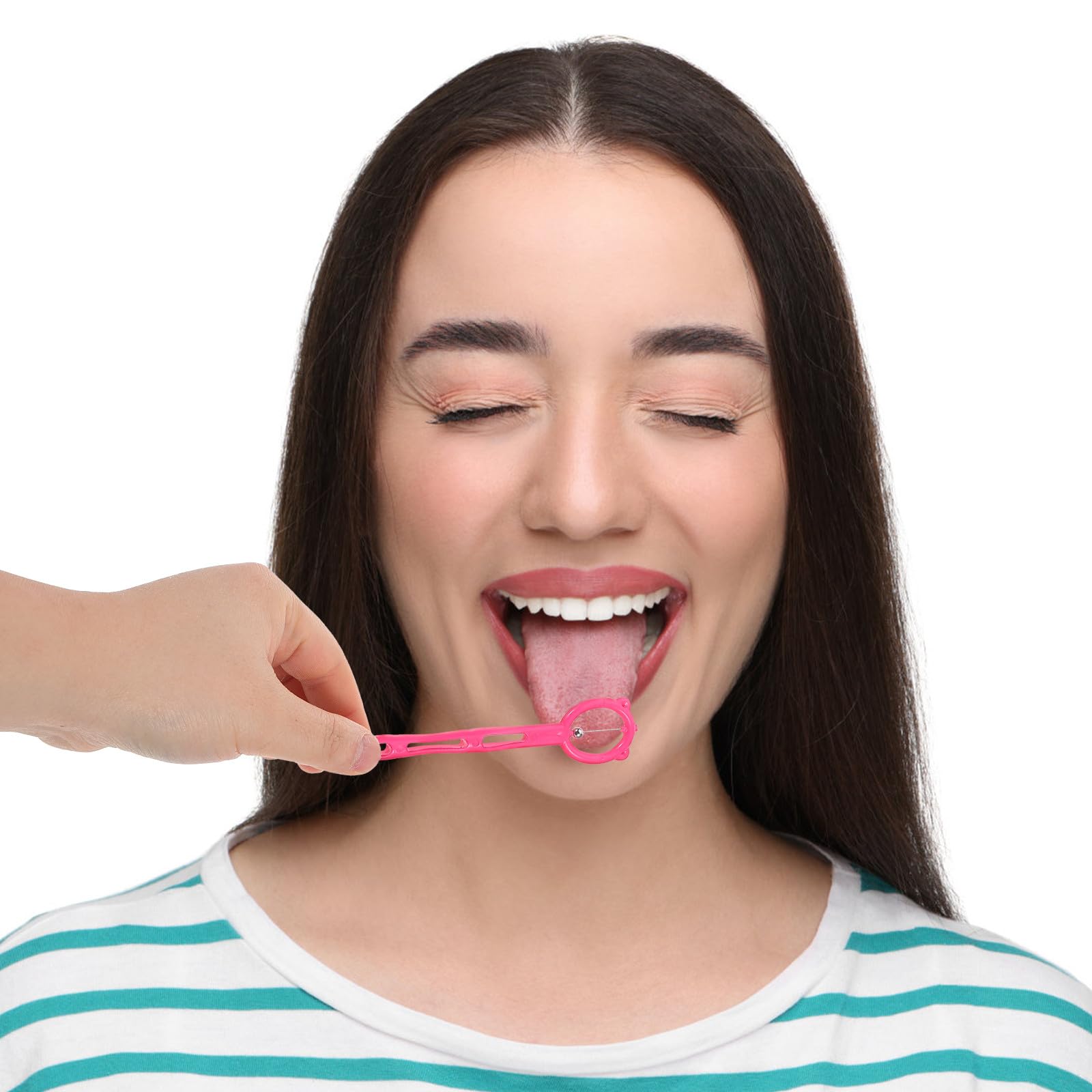 Juego de Fortalecedor de Lengua y Mandíbula 4 Piezas Entrenador de Músculos Orales para Mejorar la Flexibilidad y Coordinación en Rehabilitación de Deglución