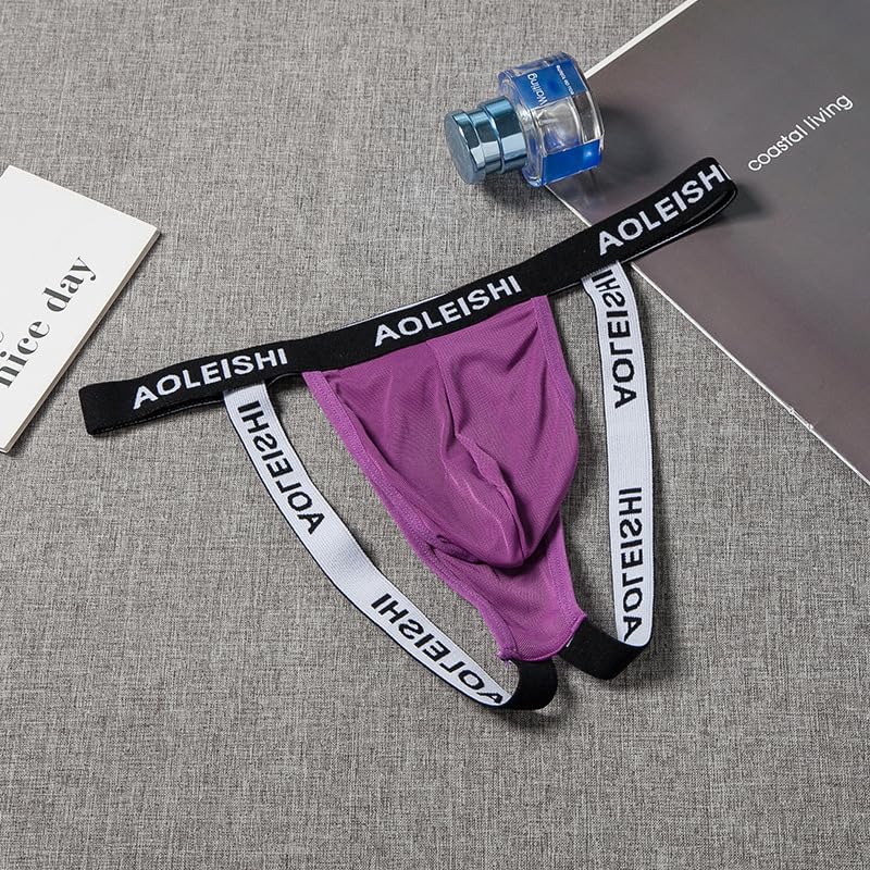 [SEXYTINE] Tバック メンズ 過激 透け 男性用セクシーランジェリー 花柄 レース 極薄 マイクロメッシュ メンズ ティーバック Gストリング 軽薄透気 柔軟高弾 セクシー下着 ビキニブリーフ 2点セット - 画像2