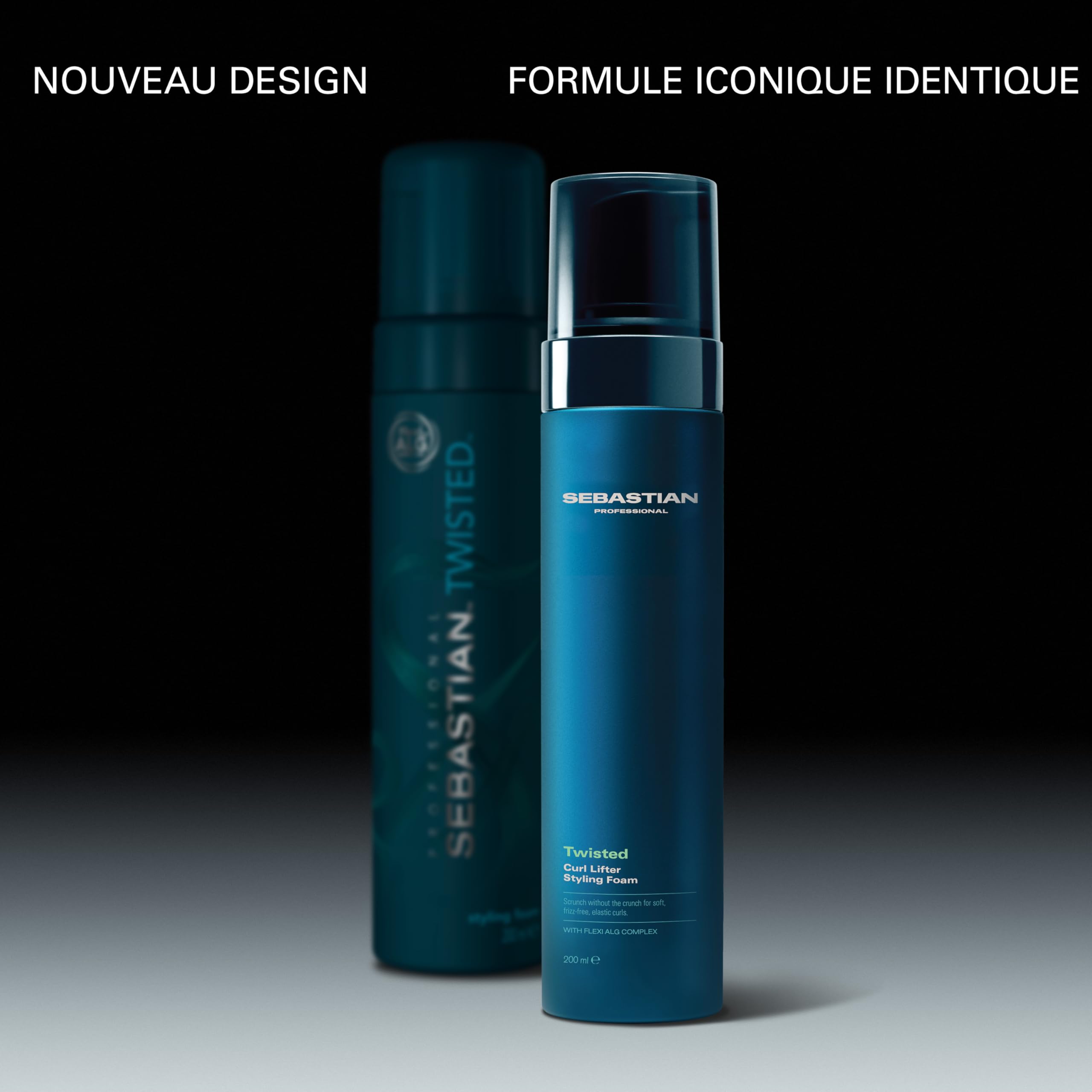 Sebastian Professional Twisted – Crème coiffante cheveux bouclés rebondis professionnelle, hydrate et sublime les boucles souples