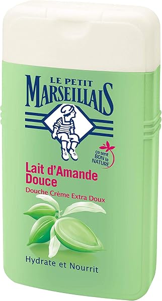 Le Petit Marseillais Gel Douche Extra Doux Pêche Blanche et Nectarine 250 ml Lot de 3 - 5