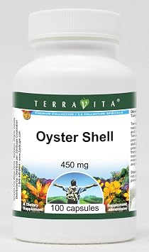 Oyster Shell - 450 mg 100 Capsules, ZIN 521047