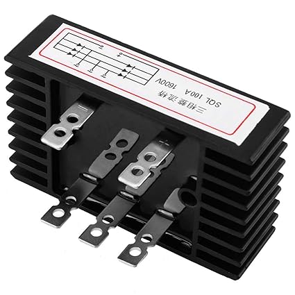 Muskan Enterprises -ME 100A 1600V Diode Bridge, Bridge Rectifier, Well Welded Structure Shop for 3 Phase Rectification Home Factory'$