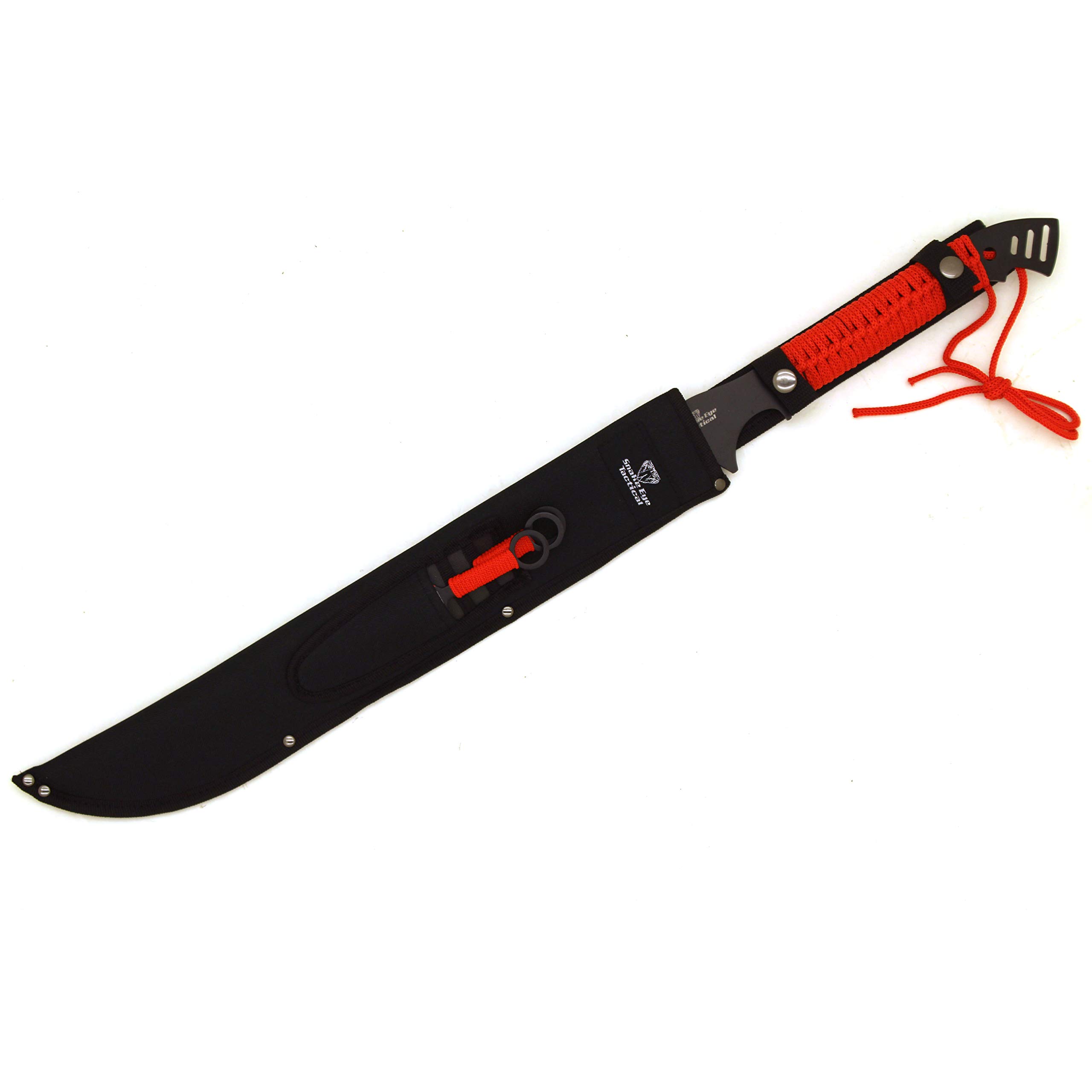 Snake Eye Tactical Ninja Sword and Kunai/Throwing Knife Set with Sheath
