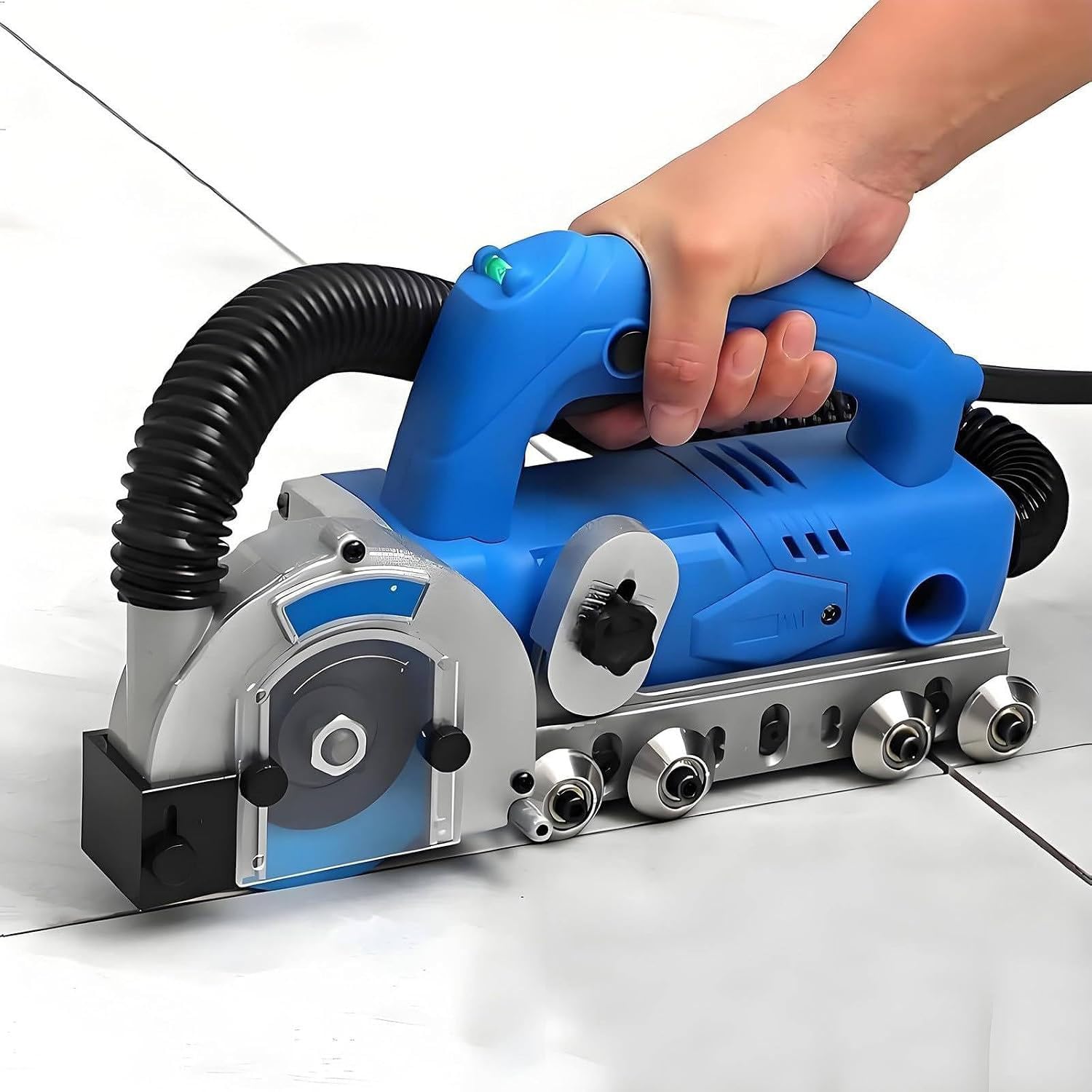 Limpiadora de lechada para Azulejos, 9000 RPM, con Bolsa recolectora de Polvo. Ideal para la Limpieza de Juntas Entre Azulejos y el rejuntado de Suelos