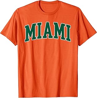 Miami - Throwback Design Print - Classic T-Shirt
