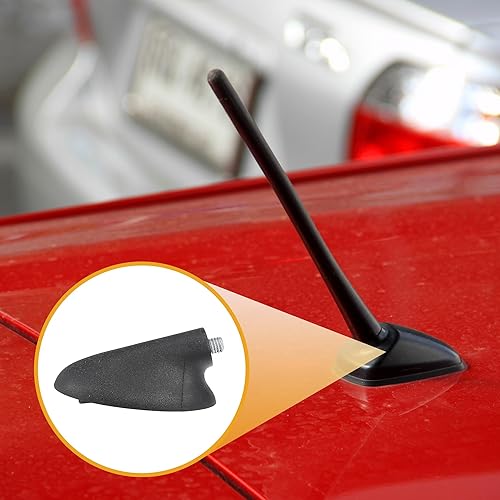 Miniatura 3 de Partuto Base de antena No.XS8Z18919AA - Soporte de base de antena de radio para techo de coche - para Ford Focus 2000-2007 Metal Balck - 1 unidad