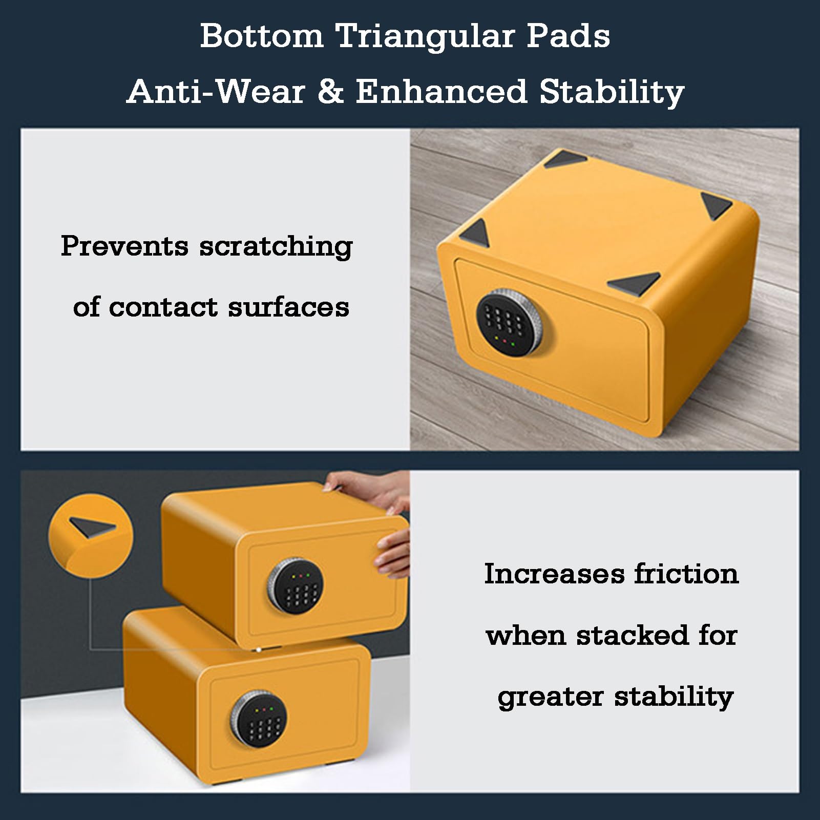 Cajas Fuertes compactas Alta Seguridad gabinetes domésticos, Caja Fuerte con Teclado electrónico doméstico pequeño, for Efectivo, Pasaporte, Documentos,Joyas