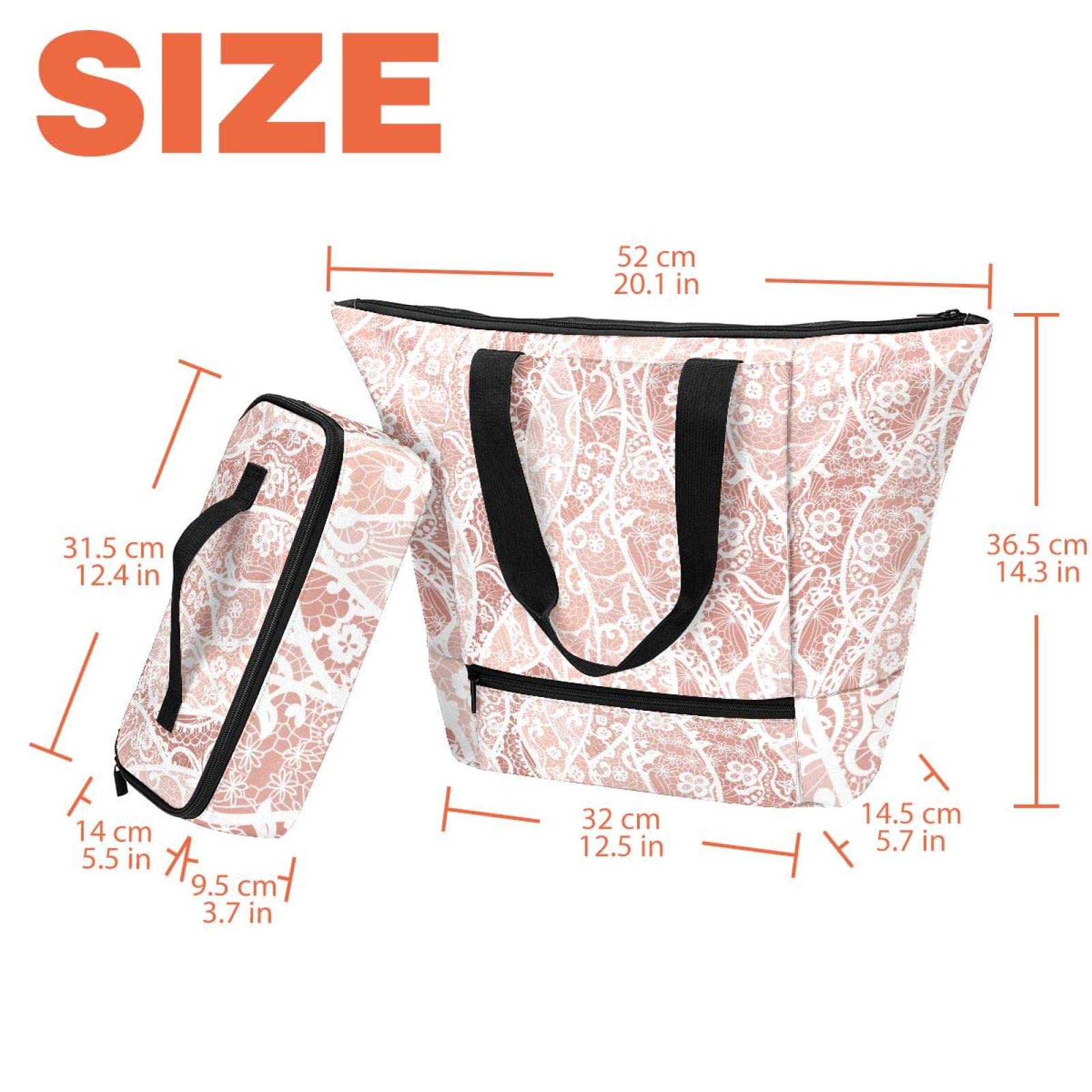 Sac Fourre-tout Pour Boîte à Déjeuner, 1 Sac à Déjeuner Réutilisable, Sac Fourre-tout En Toile, Sac Fourre-tout étanche Pour Adultes, Enfants