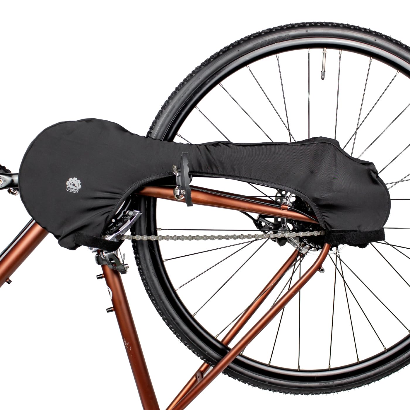 GORIX ゴリックス チェーンカバー 自転車 ロードバイク クロスバイク 輪行…