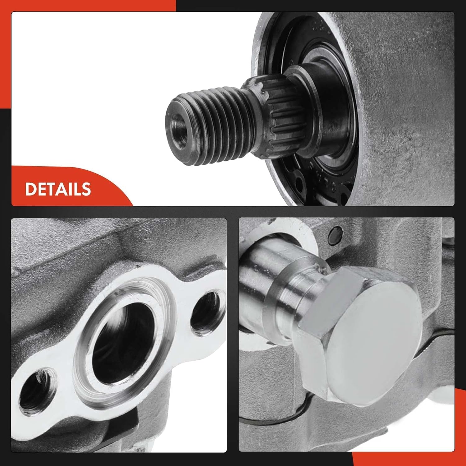 A-Premium Power Steering Pump Compatible with Nissan Maxima 1989 1990 1991 1992 1993 1994, V6 3.0L, Replace # 4911086E00