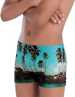 Sunga INFANTIL Boxer Praia Verão Dryfast Tropical Ajustável