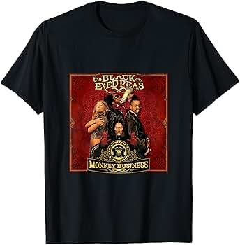 USA製　The Black Eyed Peas Tシャツ　M Vintage The Black Eyed Peas Music Group All Over Print T