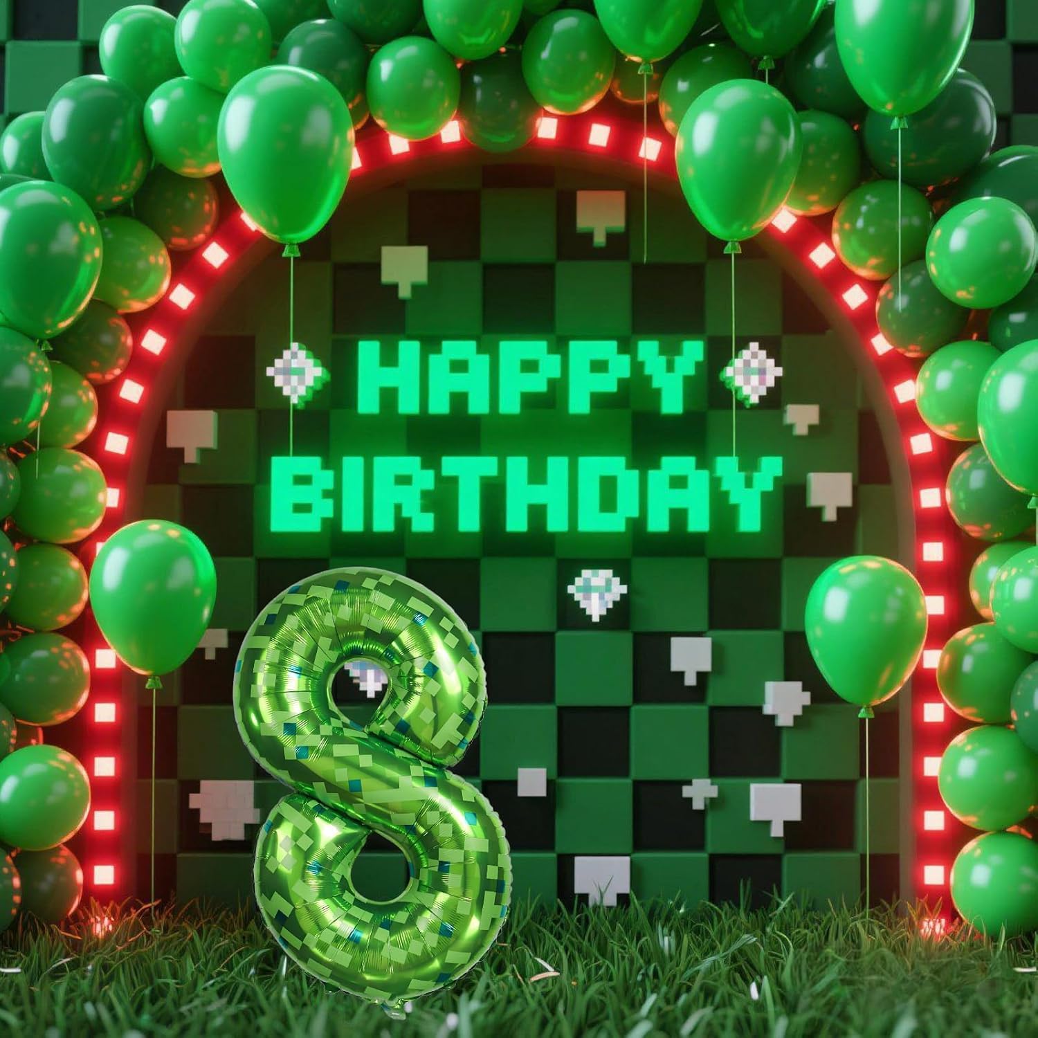 Red 0 balloon 40 Inch Giant Helium Foil Number 0 to 9 Red Balloon Birthday Wedding Party Digital Decorations (Number 0) — view 279