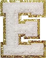 Vista 18 de Parches de letras de felpilla termo-adhesivas de 2.2", parches de letras de felpilla para ropa (negro, 26)