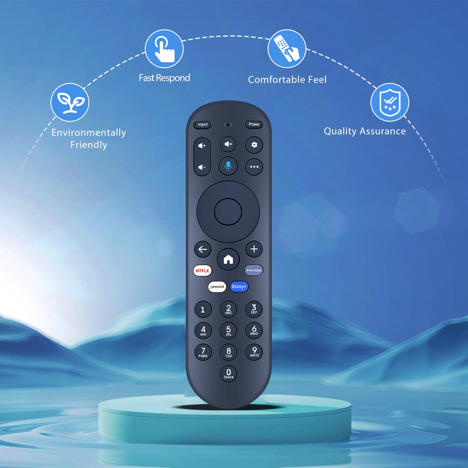 Amazon.com: PZL Voice Replacement Remote Control for Pioneer Xumo