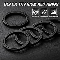 Vista 3 de TISUR Llavero de titanio, anillos y pastilleros