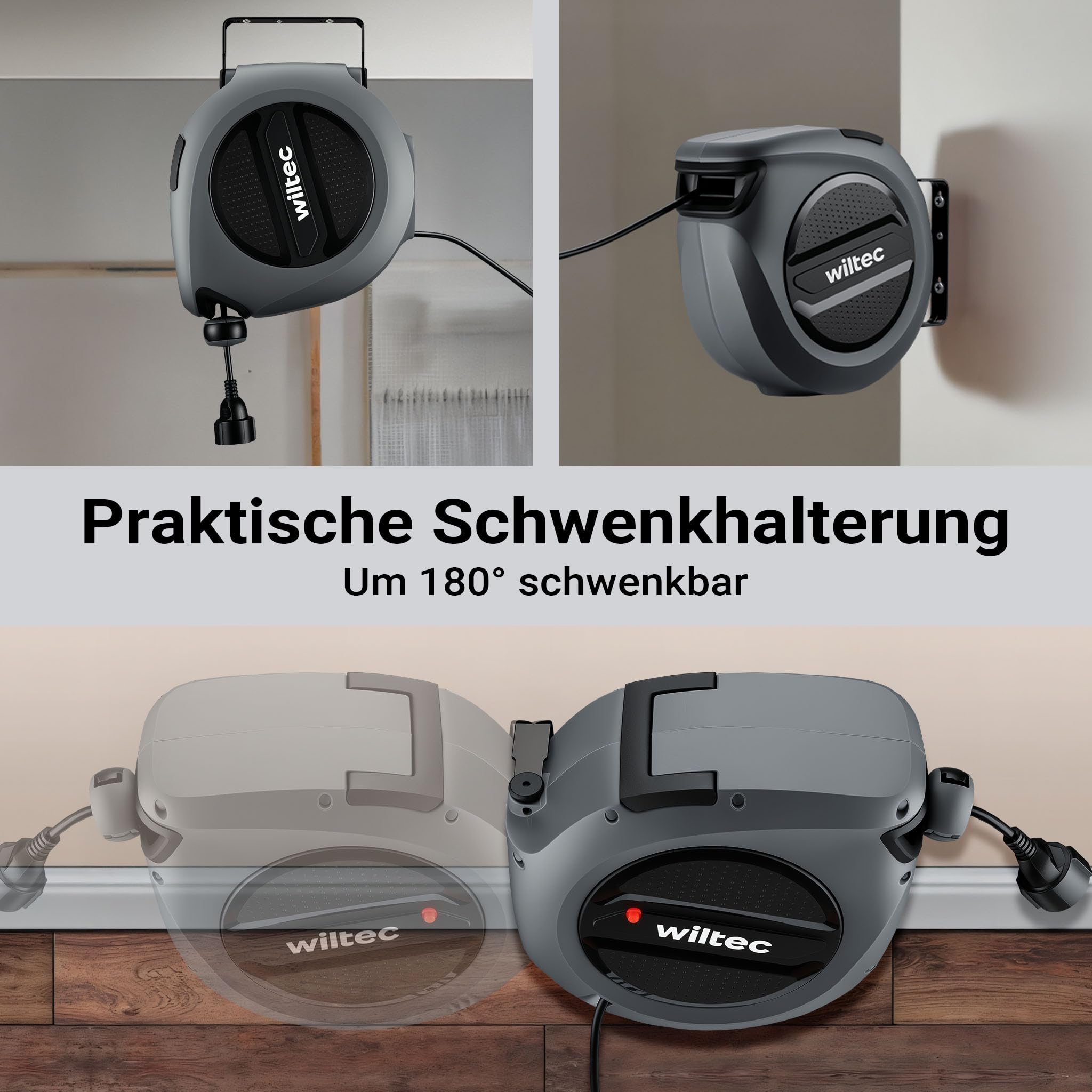 ASTA A-RH15M Automatische Kabelhaspel | 230V | 15 meter | Automotive Line