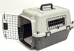 Puppy en plastique dur / porte-manteau Portable Pet Travel Kennel Sans Roues.