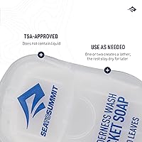 Vista 5 de Sea to Summit Jabones de papel paquete de 3 - Wilderness Wash