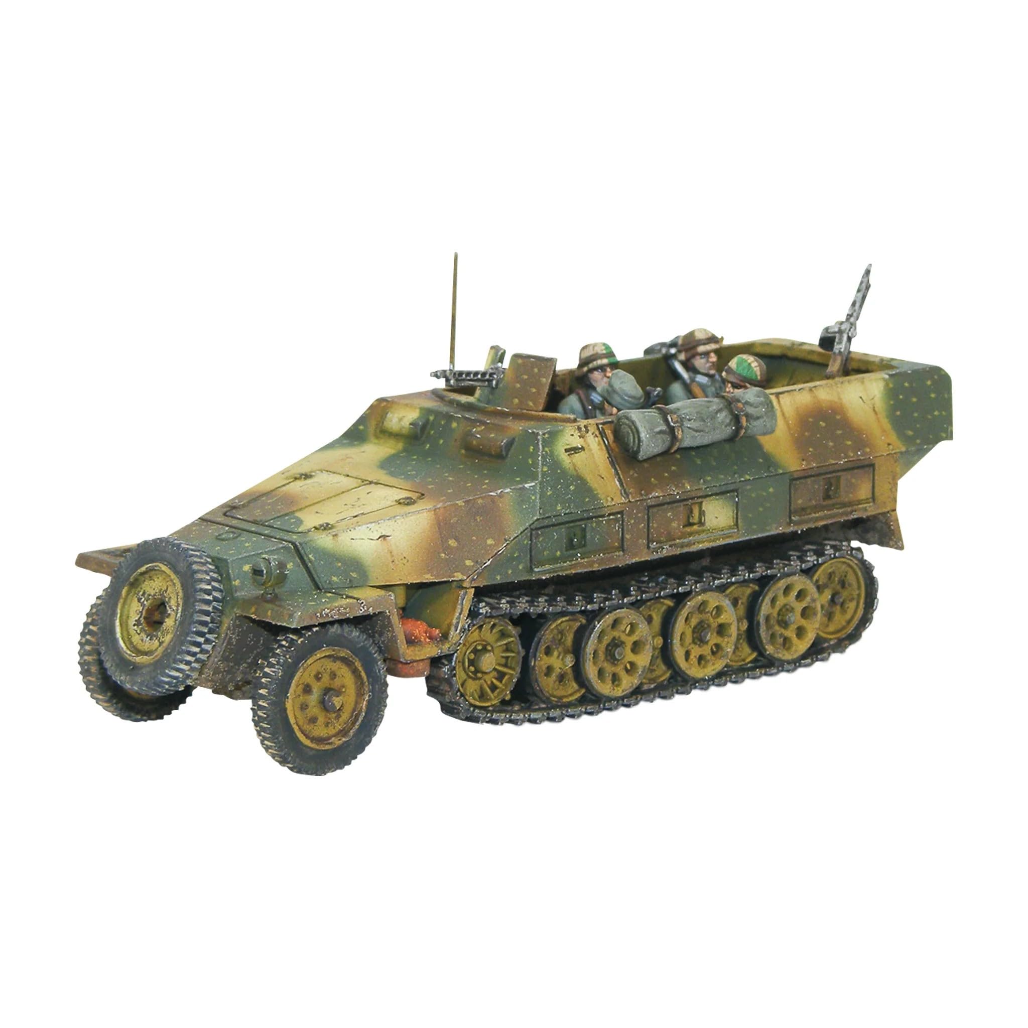 Warlord Sd.Kfz 251/1 ausf D halftrack plastic box set