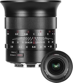 7artisans 14mm F2.8 Camera Lens Ultra Wide Angle Full Frame Prime Mirrorless Lens,116 Field View and 10 Aperture Blades for Portraiture,Street Photography,Humanistic for Nikon Z