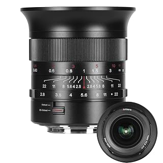 7artisans 14mm F2.8 Camera Lens Ultra Wide Angle Full Frame Prime Mirrorless Lens for Portraiture,Street Photography,Humanistic (for Sony E)