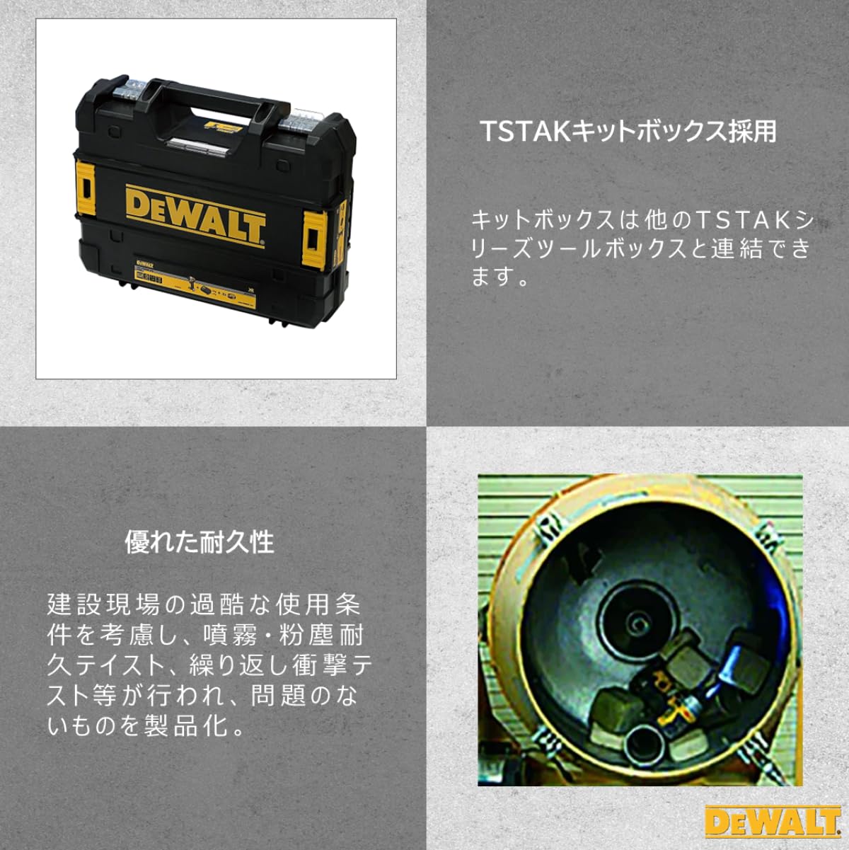 Amazon | デウォルト(DEWALT) 18V ブラシレス インパクトドライバー 